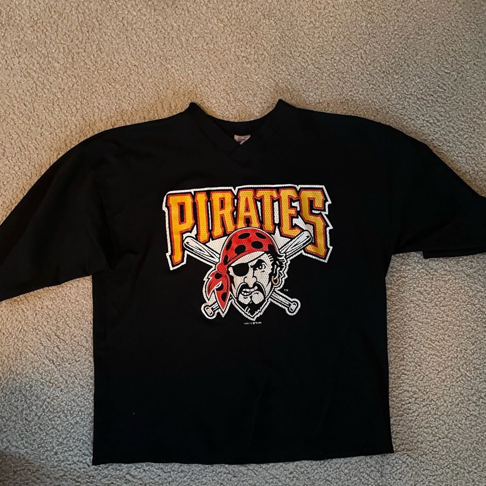 Vintage MLB Pittsburgh Pirates Jersey 1997 LOGO7 L